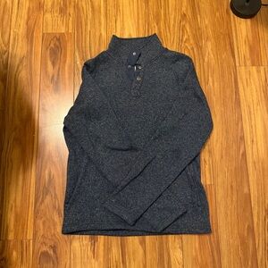 Men's Sonoma Goods For Life® Supersoft Regular-Fit Sweater Fleece Snap Mockneck